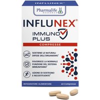 Pharmalife Research Influnex - Immuno Plus Integratore Difese, 60 compresse