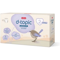 Buona D-Topic - Pannolino Taglia 2 3-6 Kg, 24 Pannolini