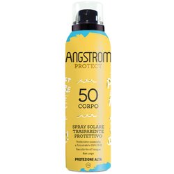 Angstrom Spray Solare Trasparente Corpo Spf 50 Protettivo Limited Edition 200 Ml Angstrom Spray Solare Trasparente Corpo Spf 50 Protettivo Limited Edition 200 Ml