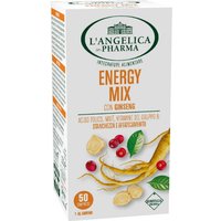 L'Angelica Energy Mix con Ginseng Integratore Alimentare, 50 compresse