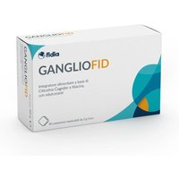 Fidia GanglioFid Integratore Alimentare Funzionalità Neuronale, 30 compresse masticabili