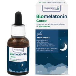 Pharmalife Research Biomelatonin - Gocce Integratore Di Melatonina, 50Ml