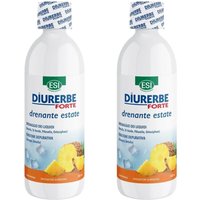ESI Diurerbe Forte - Drenante Estate Ananas Bipack Integratore Depurativo, 2 x 500ml