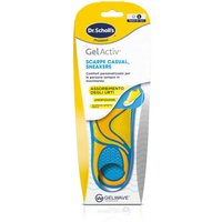 Scholl GelActiv - Solette in gel per Scarpe Casual Snickers Taglia L 40-46.5