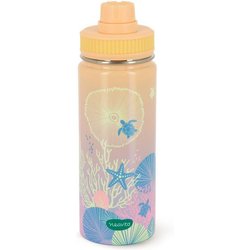 Neavita Twice - Bottiglia Thermos Limited Edition Love Nature Colore Giallo, 1 Pezzo
