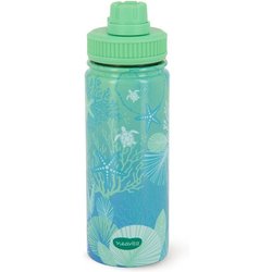 Neavita Twice - Bottiglia Thermos Limited Edition Love Nature Colore Verde, 1 Pezzo