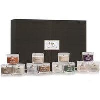 Yankee Candle WoodWick Calendario dell'Avvento Candele Mini Fragranze Assortite 12 Giorni a Natale, 12 x 31g