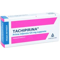 Tachipirina Prima Infanzia 125mg Paracetamolo Antipiretico e Analgesico, 10 Supposte