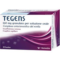 Tegens 160mg Insufficienza Venosa e Fragilità Capillare, 20 Bustine