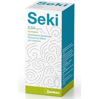 Seki 3,54 mg/ml Sciroppo Sedativo della Tosse, 200ml con Bicchiere Dosatore