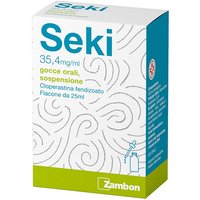 Seki Gocce Orali 35,4mg/ml Sedativo della Tosse, 25ml
