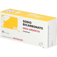Sodio Bicarb Nova Argentia 500g Antiacido, 50 Compresse