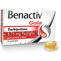 Benactiv Gola 8,75 Mg Pastiglie Gusto Limone E Miele 16 Pastiglie