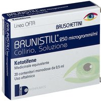Brunistill 0,025% Collirio, Soluzione 20 Contenitori Monodose