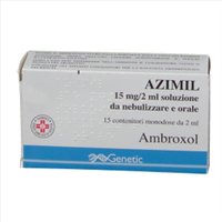 Azimil 15 Mg/ 2 Ml Soluzione Da Nebulizzare E Orale 15 Contenitori Monodose Da 2 Ml