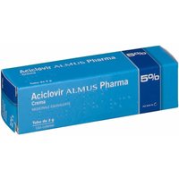 Aciclovir Alm 5% Crema Trattamento Herpes Simplex delle Labbra, 3g