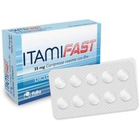 Fidia Itamifast 25 mg Diclofenac Potassico Antidolorifico, 10 Compresse