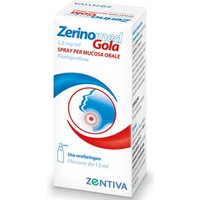 Zerinomed Gola 2,5mg/ml Flubiprofene Spray per Mucosa Orale, 15ml