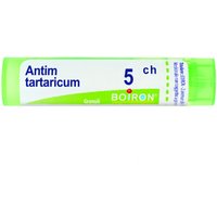 Antimonium Tartaricum Boiron 5CH Medicinale Omeopatico in Granuli multidose, 80 granuli