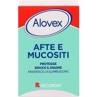 Alovex Afte e Mucositi Dispositivo Medico Afte e Irritazioni della Mucosa Orale e Orofaringea, 20 Bustine