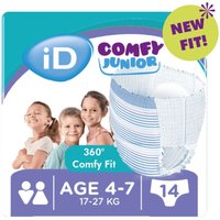 Serenity iD Comfy - Junior 4-7 Years Pants Pannolino a Mutandina per Perdite Urinarie, 14 Pezzi