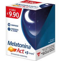 Linea ACT Melatonina ACT +3 Complex - Integratore riposo notturno, 120 compresse