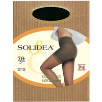 Solidea Magic - Collant Anticellulite 70 DEN 12-15mmHg Taglia 4/XL Nero
