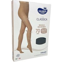 Sauber Classica - Collant Sauber 70 denari per la circolazione venosa, 1 paio nero taglia 3