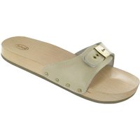 Scholl Pescura Flat Original Bycast - Zoccolo unisex per tonificare le gambe sabbia tg 41, 1 paio