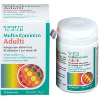 Teva Multivitaminico Adulti - Integratore per il benessere, Teva multivitaminico 30 compresse