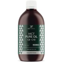 Aqua Viva MCT Pure Oil C8-C10 - Integratore di trigliceridi a catena media per l'energia, 500 ml