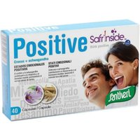 Santiveri Positive - Integratore per il sistema nervoso e l'umore, Santiveri integratore 40 capsule