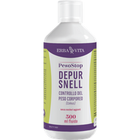Erba Vita Peso Stop Depursnell - Integratore per il controllo del peso e drenaggio, 500 ml