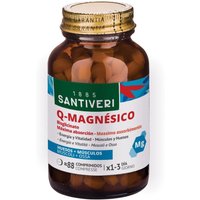 Santiveri Magnesio - Integratore per la funzionalità muscolare, 88 compresse magnesio Santiveri