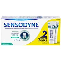 Sensodyne Repair & Protect Extra Fresh - Dentifricio per denti sensibili, 2 tubi da 75 ml