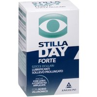 Angelini Gocce oculari Stilla Day Forte - Sostituto lacrimale per la secchezza oculare, 10 ml