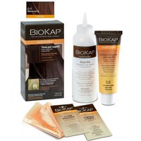 Bios Line Biokap Nutricolor 6.4 Rame Curry - Tinta capelli Biokap Nutricolor per la copertura, 1 kit