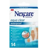 3M Cerotto Nexcare Aqua - Cerotti impermeabili per proteggere le piccole ferite, 14 pezzi