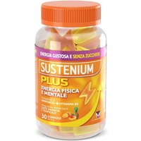 Menarini Sustenium Plus - Integratore con aminoacidi, vitamina B6 e zinco, 30 gommose da 3 g
