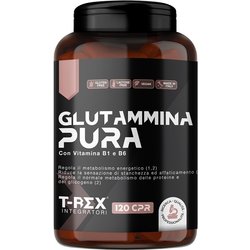 L-Glutammina Pura | Stimola Aumento Gh Ormone Della Crescita | Diminuisce Fatica Post Allenamento | Integratore Di Glutamina Amminoacido Made In Italy | 120 Compresse T-Rex Integratori L-Glutammina Pura | Stimola Aumento Gh Ormone Della Crescita | Diminuisce Fatica Post Allenamento | Integratore Di Glutamina Amminoacido Made In Italy | 120 Compresse T-Rex Integratori