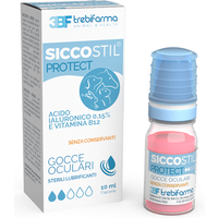 Trebifarma Siccostil Protect - Gocce oculari senza conservanti per la secchezza oculare, 10 ml