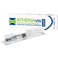 Siringa Intra-articolare Athenavis 2000 Acido Ialuronico 1,5% 30 Mg 2 Ml 3 Pezzi