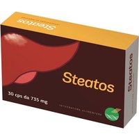 Officine Naturali Steatos - Integratore con glutatione per il fegato, 30 capsule