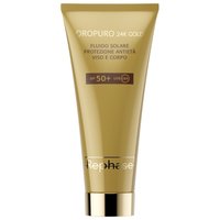 Rephase Oropuro 24K Gold - Fluido Solare Protezione Antietà SPF50+, 150ml