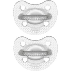 Chicco Physioforma - Succhietto Gommotto 2-6M Crystal In Silicone, 2 Pezzi Chicco Physioforma - Succhietto Gommotto 2-6M Crystal In Silicone, 2 Pezzi