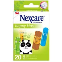3m Italia Cerotti Nexcare Kids Plasters Animals 20 Pezzi Assortiti