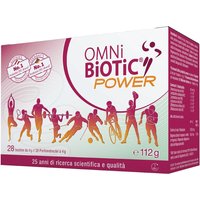 Institut Allergosan OmniBiOTiC - Power Integratore con Probiotici Prebiotici e Magnesio, 28 Bustine