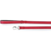 Camon Guinzaglio con maniglia in neoprene rosso - Un guinzaglio Camon reflex per cani, 25 x 1200 mm