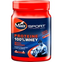 Matt Sport - Integratore di Proteine 100% Whey gusto Cacao, 450g