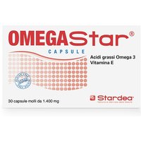 Stardea omegastar - Integratore per la funzione cardiaca e i trigliceridi, 30 capsule molli da 1.400 mg